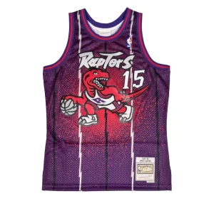 Camiseta Vince Carter "NBA Re-Take Gradient" Toronto Raptors de Mitchell and Ness.