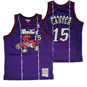 Camiseta Vince Carter Toronto Raptors – Mitchell and Ness Swingman Junior 1998-99