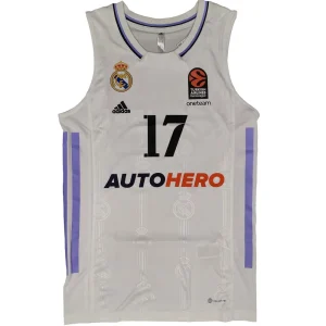 Camiseta Vincent Poirier Real Madrid Baloncesto Euroliga – Adidas Home 2023
