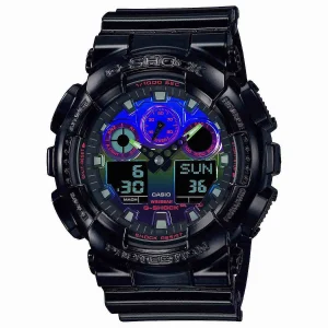 Casio G-Shock GA-100RGB-1AER «Virtual Rainbow»