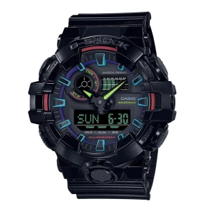 Casio G-Shock GA-700RGB-1AER «Virtual Rainbow Gamer»