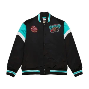 Chaqueta Baloncesto Vancouver Grizzlies NBA Heavyweight Satin Jacket de Mitchell and Ness