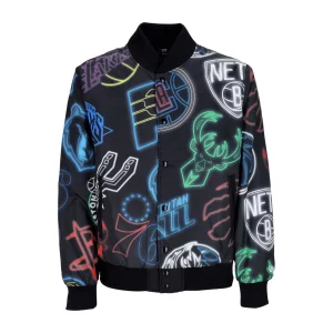 Chaqueta bomber NBA New Era – Neon All Over Print