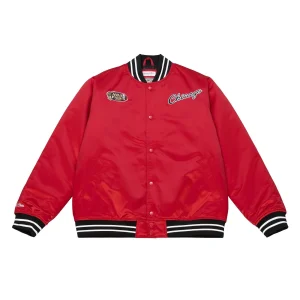 CHAQUETA CHICAGO BULLS MITCHELL AND NESS «HEAVYWEIGHT SATIN JACKET»