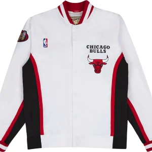 Chaqueta Chicago Bulls NBA Finals 1998-99 Authentic Warm Up – Mitchell and Ness white