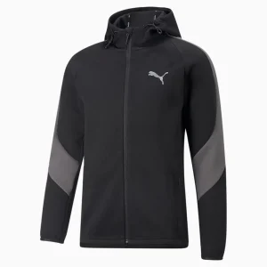 Chaqueta Con Capucha Puma Evostripe Negra