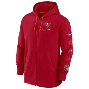 CHAQUETA CON CAPUCHA TAMPA BUCCANEERS NIKE NFL PERFOMANCE