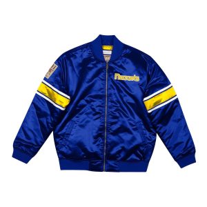 Chaqueta Denver Nuggets Mitchell And Ness «Heavyweight Satin Jacket»