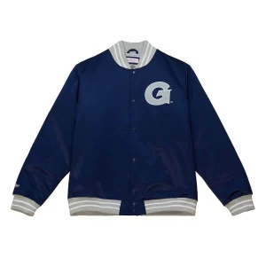 Chaqueta Georgetown Hoyas Mitchell And Ness » Heavyweight Satin Jacket «