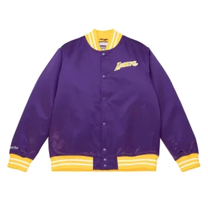 CHAQUETA LAKERS MITCHELL AND NESS «HEAVYWEIGHT SATIN JACKET»