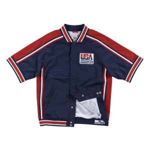 Chaqueta Magic Johnson USA Basketball Authentic Warm Up 1992 – Mitchell And Ness