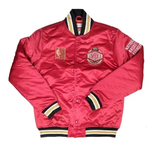 Chaqueta Mitchell and Ness All Star Conferencia Oeste "NBA Heavyweight Satin Jacket"