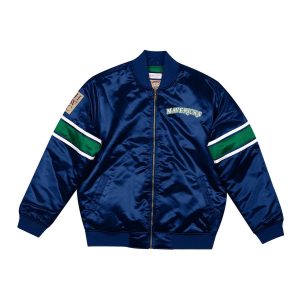 CHAQUETA MITCHELL AND NESS DALLAS MAVERICKS «HEAVYWEIGHT SATIN JACKET»