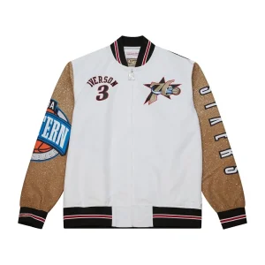 Chaqueta Philadelphia Sixers NBA Player Burst Warm Up – Allen Iverson – Mitchell and Ness