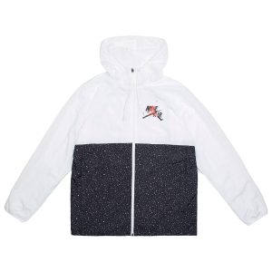 CHAQUETA WINDBREAKER AIR JORDAN JUMPMAN CLASSIC- BLANCO.