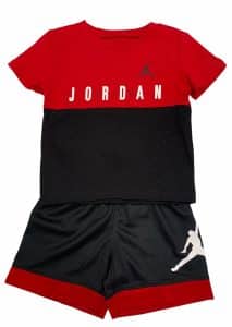 Conjunto Air Jordan Jumpman camiseta y short - bebé