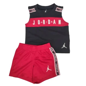 Conjunto "Air Jordan Jumpman Tap" Pack Camiseta y Short Para Bebe