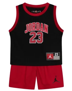 Conjunto camiseta y pantalón corto JDN Jordan 23 Jersey Set para niño