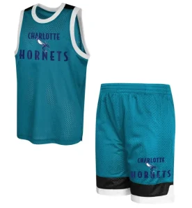Equipación baloncesto Charlotte Hornets Essential Mesh Outerstuff Junior