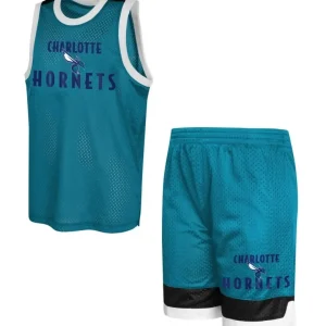 Equipación baloncesto Charlotte Hornets Essential Mesh Outerstuff Junior