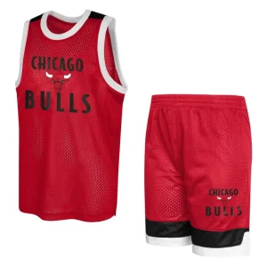 Equipación Baloncesto Chicago Bulls Essential Mesh Outerstuff Junior