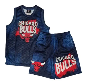 Equipacion Chicago Bulls NBA Heating Up de Outerstuff Junior