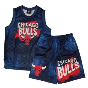 Equipacion Chicago Bulls NBA Heating Up de Outerstuff Junior