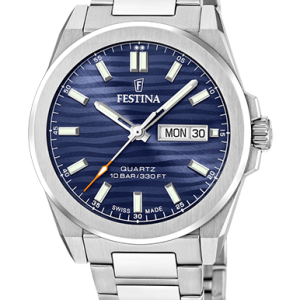 Reloj Festina Swiss Made de hombre con doble calendario