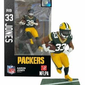 Figura Aaron Jones Green Bay Packers Import Dragon Figures Serie 1