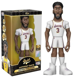 Funko Gold Anthony Davis NBA Los Angeles Lakers – Figura Premium 30 cm (Chase Edition)