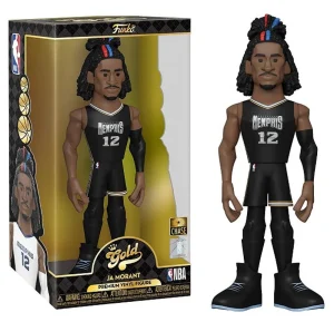 Funko Gold Ja Morant NBA Memphis Grizzlies - Figura Premium 30 cm (Chase)