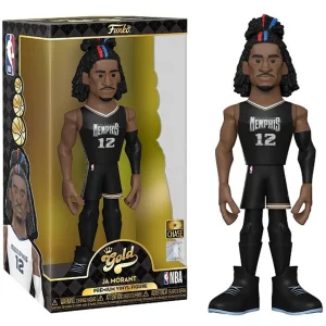 Funko Gold Ja Morant NBA Memphis Grizzlies – Figura Premium 30 cm (Chase)