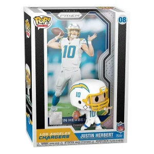 Funko Pop Justin Herbert Angeles Chargers NFL Trading Cards «PRIZM»