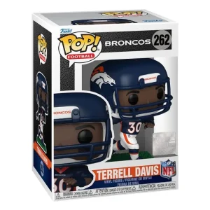 Funko Pop Terrell Davis con Denver Broncos, NFL 262
