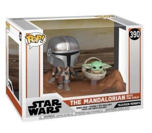 FUNKO POP THE MANDALORIAN - THE MANDALORIAN WITH CHILD 390