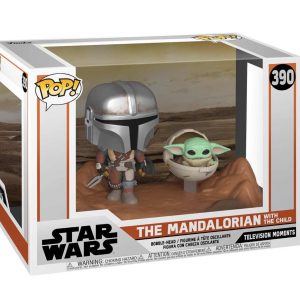 FUNKO POP THE MANDALORIAN – THE MANDALORIAN WITH CHILD 390