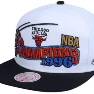 Gorra Chicago Bulls 96 Champions Wave Mitchell and Ness