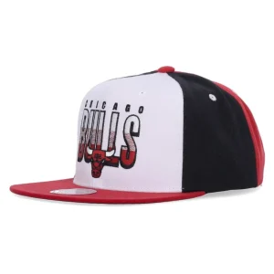 Gorra Chicago Bulls NBA Billboard 2 Snapback Mitchell and Ness blanca