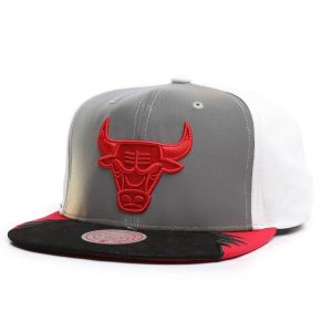 GORRA CHICAGO BULLS NBA DAY 5 – MITCHELL AND NESS GREY WHITE.