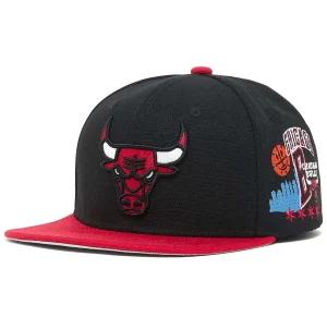 GORRA CHICAGO BULLS NBA PATCH OVERLOAD - MITCHELL AND NESS