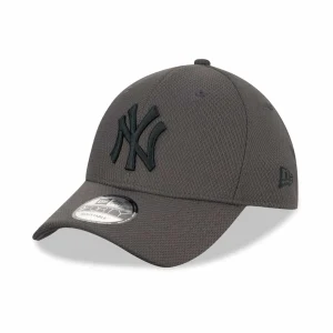 Gorra curva New York Yankees MLB 9Forty Diamond New Era gris