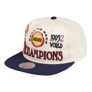 Gorra Houston Rockets Back To Back 1995 Champions – Mitchell And Ness.