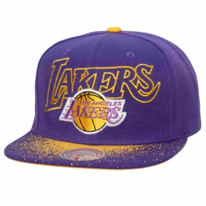Gorra Lakers – Mitchell and Ness Spray Paint Purple