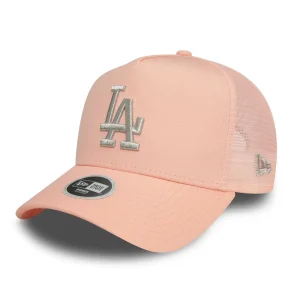 Gorra Los Angeles Dodgers Essentials Trucker Rosa – New Era WM