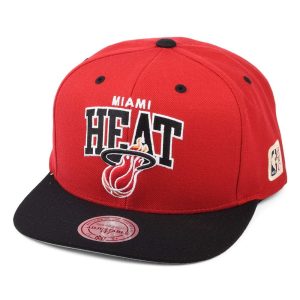 GORRA MIAMI HEAT 2 TONE – MITCHELL AND NESS.