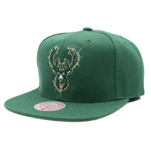 Gorra Milwaukee Bucks Embroidery Glitch – Mitchell And Ness.