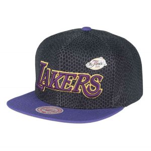GORRA MITCHELL AND NESS – NBA LA LAKERS PINNED SNAKE SKIN.
