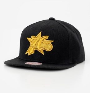 GORRA MITCHELL AND NESS - NBA SIXERS TRUE LUCK.