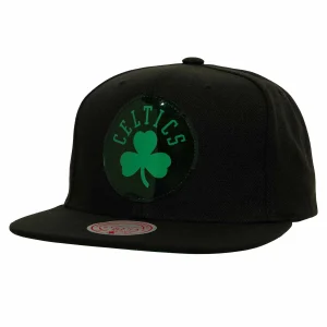 Gorra plana Boston Celtics «Now you see me» – Mitchell and Ness roja