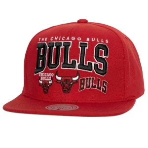 Gorra plana Chicago Bulls «NBA Champ stack» – Mitchell and Ness